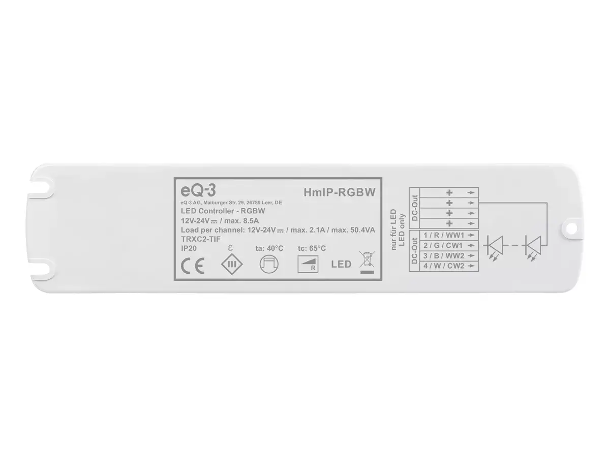 LED lighting controller Homematic IP 157662A0 Photo 3