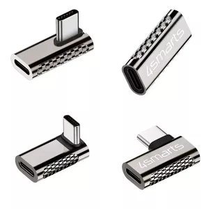 Cable Gender Changer 4smarts 540464 USB-C to USB-C Silver