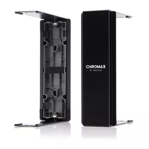 Mounting kit Noctua NA-HC4 chromax.black — Aluminium heatsink accessory for CPU, black