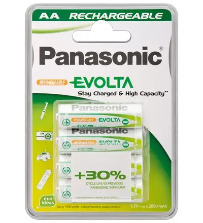 Uzlādējama baterija Panasonic HHR-3MVE/4BC AA 2