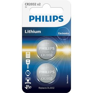 Philips Minicells Baterija CR2032P2/01B