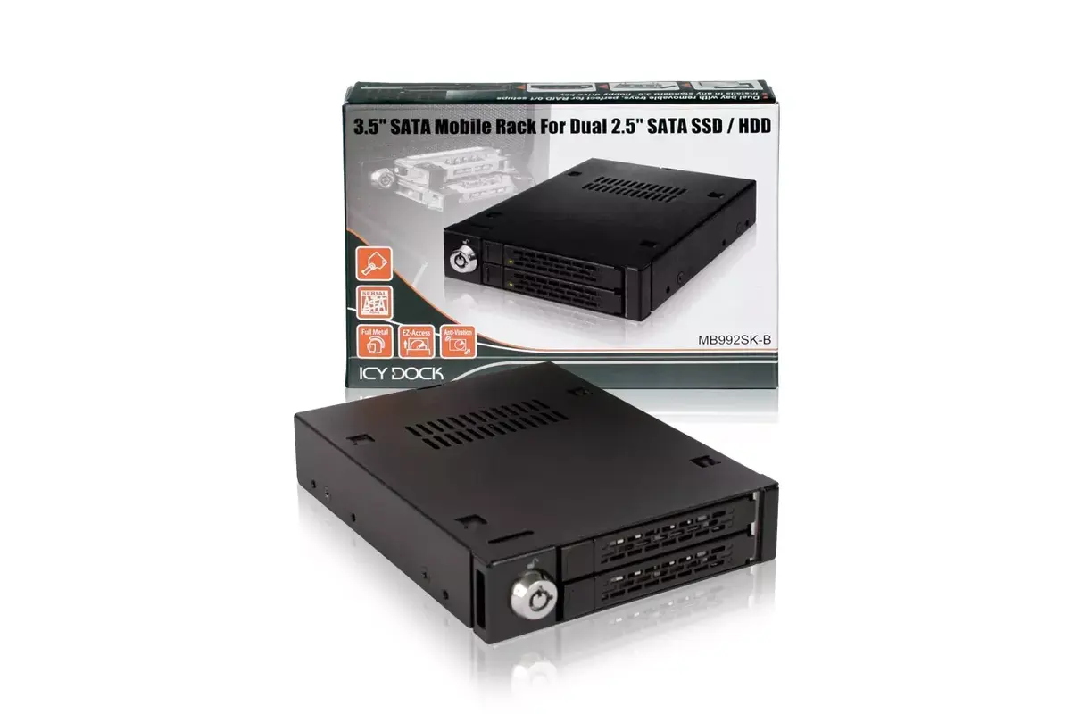 Док-станция для накопителей Icy Dock MB992SK-B Photo 8