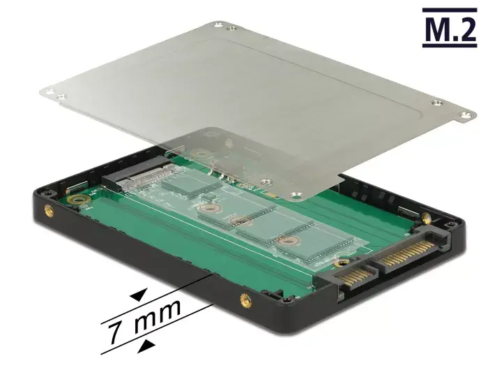 Iekšējais M.2 adapteris DeLOCK 62792 Photo 3