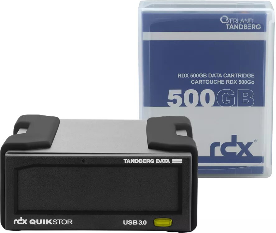 Uzglabāšanas disks Overland-Tandberg O-T RDX Ārējais