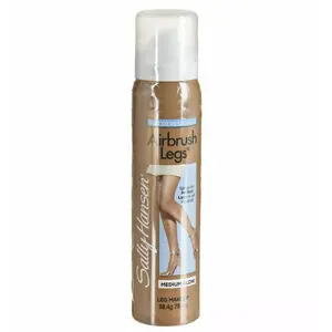 Spray zeķubikses Sally Hansen Airbrush Legs Rajstopy Spray Medium — tūlītējs ādas tonis kājām, Medium