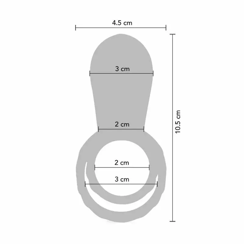 Penis Attachment XOCOON COUPLES STIMULATOR RING FUCHSIA Photo 6
