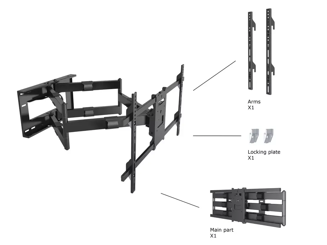 Multibrackets M Universālais Garais Turētājs 910mm HD Photo 7