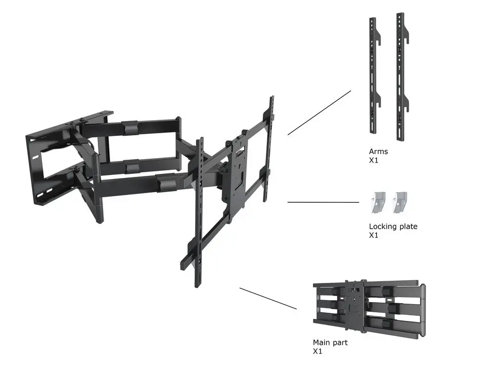 Кронштейн Multibrackets M Universal Long Reach Arm 910mm HD Dual Photo 21