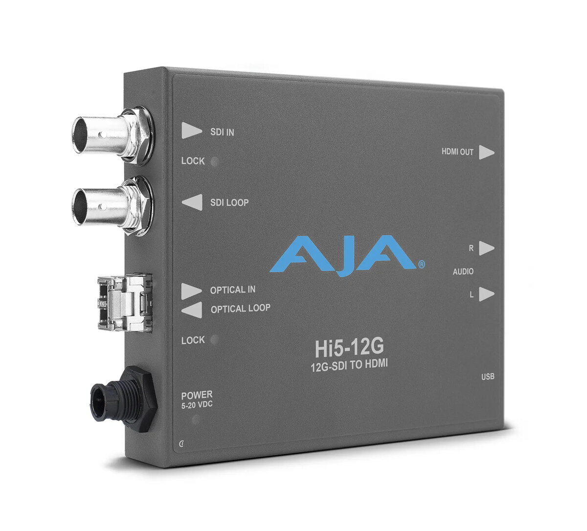 AJA Hi5-12G-R Aktīvais video pārveidotājs ar