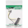 InLine Power adaptor cable 2x SATA male / 8pin PCI-Express male Photo 3