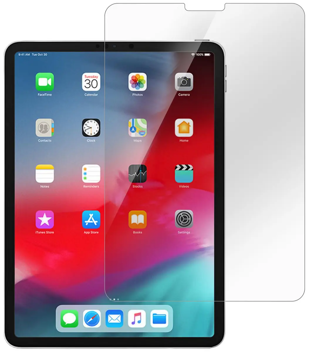 ESTUFF Caurspīdīgs Ekrāna Aizsargs Apple iPad