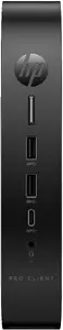 Тонкий клиент HP Pro t550 с процессором Intel Celeron J6412 2 GHz, 8 GB памяти DDR4-SDRAM, накопителем 32 GB eMMC, графикой Intel UHD и операционной системой HP ThinPro