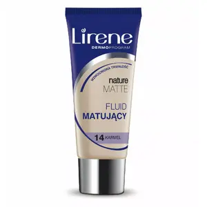Liquid Foundation Lirene Nature Matte Caramel 14 – 30 ml, for all ages