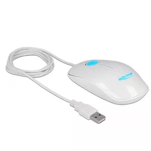 DeLOCK 12537 mouse Ambidextrous USB Type-A Optical 1200 DPI