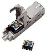 Водозащищённый RJ45 STP разъём Cat5E/Cat6/Cat6A IP68 Photo 5