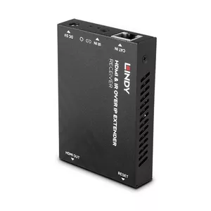 AV Receiver Lindy HDMI and IR over IP Extender Receiver 1920x1080
