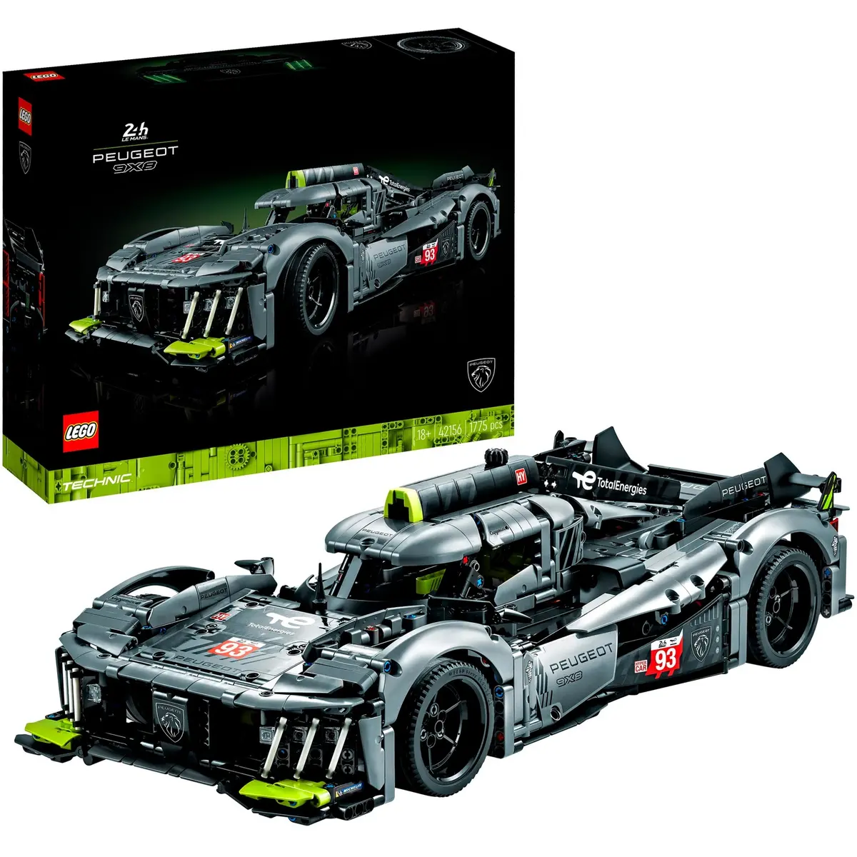 LEGO Technic PEUGEOT 9X8 Hybrid Hypercar