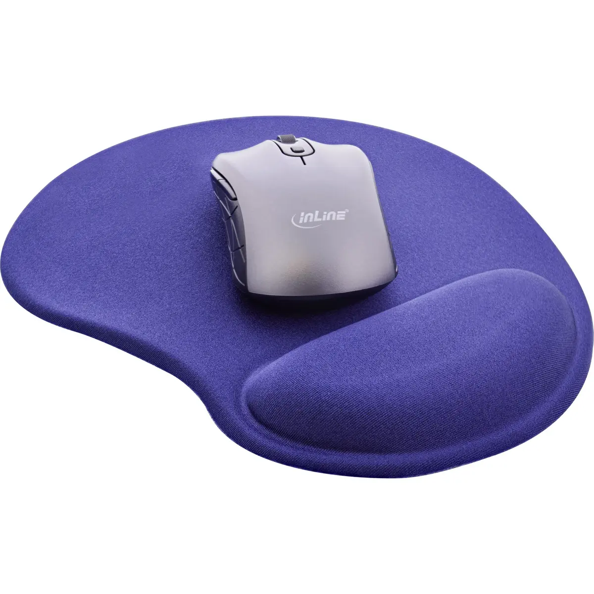 InLine 55453B Mouse Pad with Gel Wrist Rest Photo 2