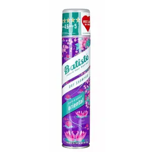 Sausais šampūns Batiste Oriental sievietēm 200 ml — ātra matu atsvaidzināšana un tauku uzsūkšana