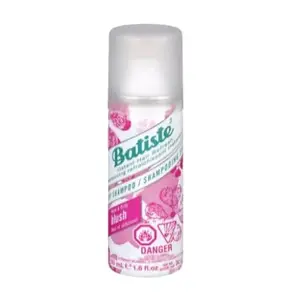 Sausais šampūns Batiste Blush 50 ml — sievietēm, ceļojumu izmēra apjoma atsvaidzināšanai