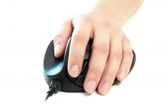 Мышь HandShoeMouse Lefthanded Medium USB Photo 3