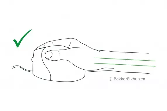 Pele BakkerElkhuizen Evoluent Mouse Standard Photo 7