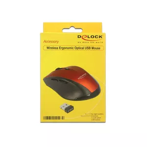 DeLOCK 12493 mouse Right-hand RF Wireless Optical 1600 DPI
