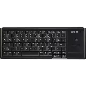 Клавиатура Active Key AK-4400-TU USB QWERTZ Немецкая Черная