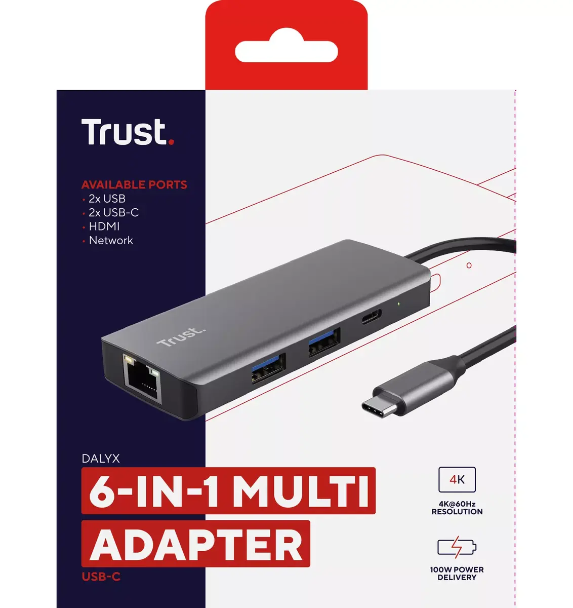 USB Hubs Trust Dalyx Photo 9