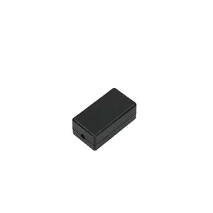 Connection box Extralink for Cat5e UTP cable, plastic, black, 1‑port
