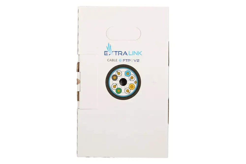 Network Cable Extralink Twisted pair CAT6 FTP (F/UTP) V2 Photo 6