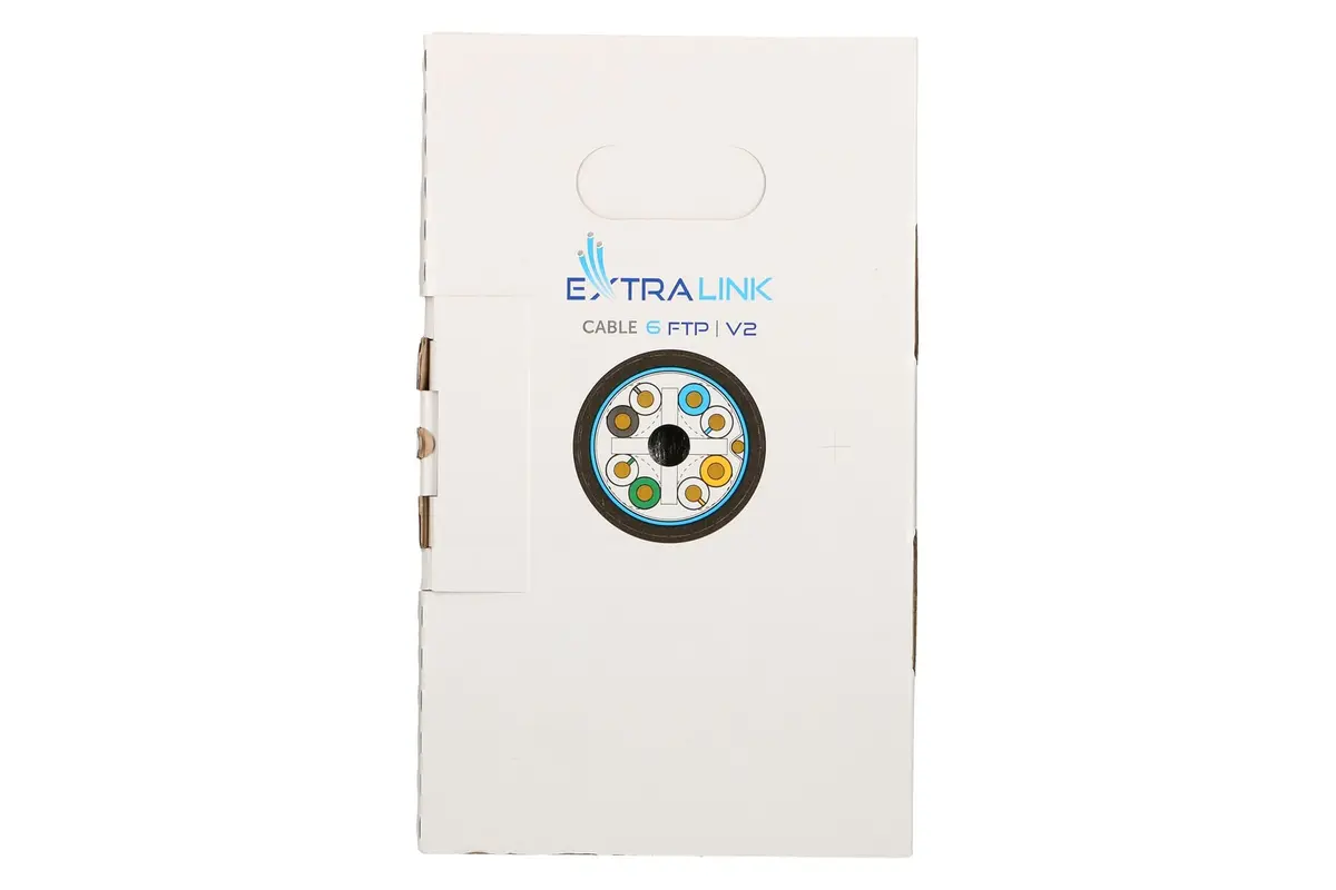 Extralink Twisted pair CAT6 FTP V2 Outdoor 305M Photo 12