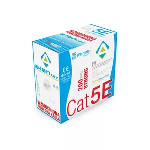 Сетевой кабель A-LAN KIU5STR305 U/UTP Cat5e 305 м серый, 100 МГц, Ø 4,8 мм