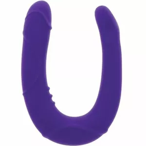 Divkāršs Dildo Get Real Silikons Violets
