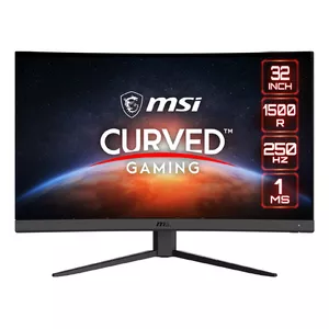 MSI G32C4X monitori 80 cm (31.5") 1920 x 1080 pikseļi Full HD Melns