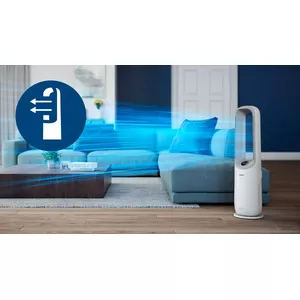 Cools you down with powerful clean airflow