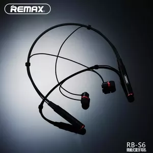 REMAX RB-S6 Universal Neckband Bluetooth Earphones, Black