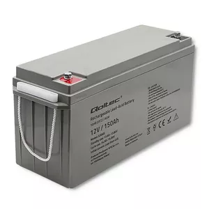 Sealed AGM battery QOLTEC 53068 12V 150Ah for UPS and backup power