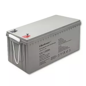 AGM akumulators QOLTEC 53069 12V 200Ah rezerves barošanai un UPS