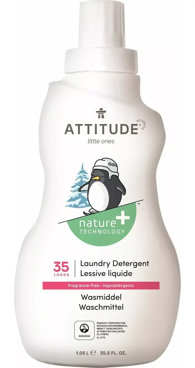 Attitude baby liquid detergent Fragrance Free 1050 ml Photo 1
