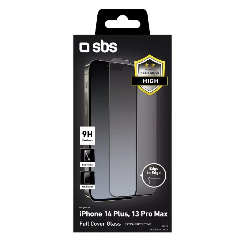 Clear screen protector SBS TESCRFCIP1367K iPhone 13 Pro Max Photo 2