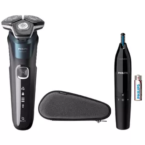 Electric shaver Philips SHAVER Series 5000 S5889/11 Wet and Dry Rotation shaver SteelPrecision blades