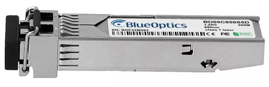 SFP pārveidotāja modulis BlueOptics FOC-TRX-SFP-1G-SX-IT-BO 1310