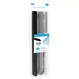 3D pildspalva 3DOODLER Create iPRO — der 3 mm materiālam, 250 gab. pelēktoņu komplekts