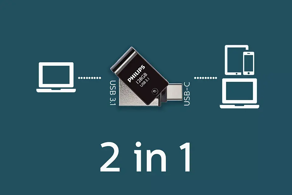 USB zibatmiņa Philips 128 GB FM12DC152B/00 Photo 7