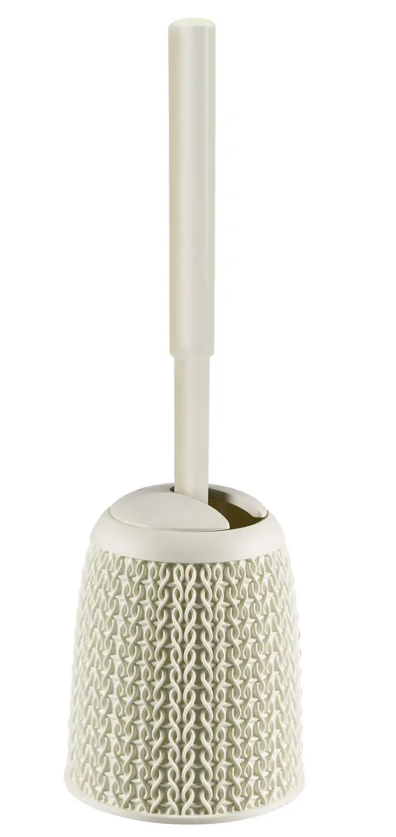 Tualetes birste Curver 235055 ar baltu