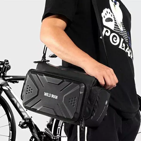 Сумка на раму Wildman GS6 чёрная Photo 2