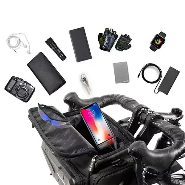 Сумка на раму Wildman GS6 чёрная Photo 4