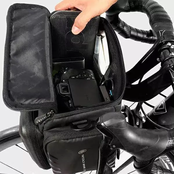 Сумка на раму Wildman GS6 чёрная Photo 10