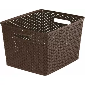 Storage basket Curver My Style L 18L dark brown